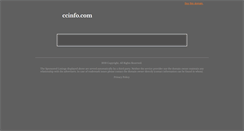 Desktop Screenshot of ccinfo.com